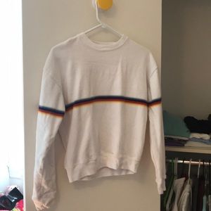 Brandy Melville striped sweatshirt- John Galt